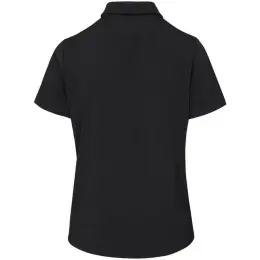 Ladies Masters Golf Shirt Black Back